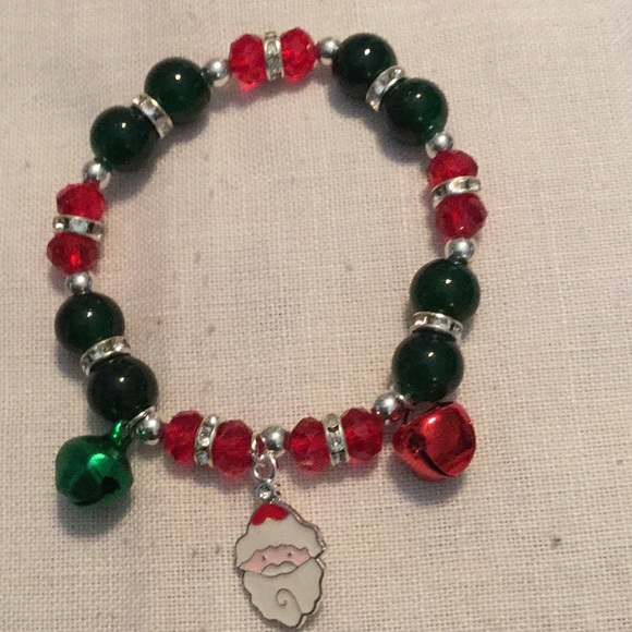 🎅 NWT Just Too Amazing Rhinestone Fun Elastic Bracelet Closet Must Have 🎅 - Picture 7 of 7